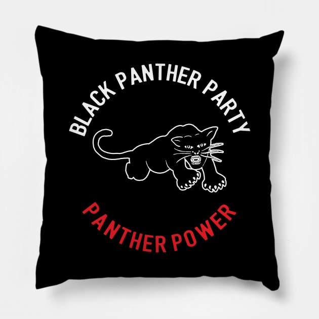 The Black Panther Party, Black History, Black Lives Matter, Civil Rights Pillow by UrbanLifeApparel