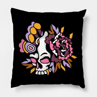 Skull butterfly wing Pillow