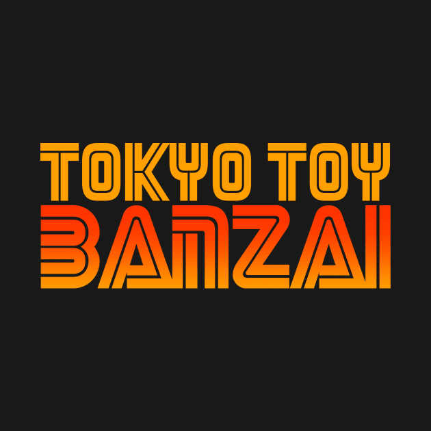 TOKYO TOY BANZAI "SUNSET" LOGO by TOKYO TOY BASTARD TEE BODEGA