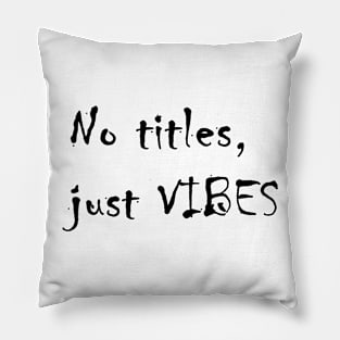 No titles Pillow