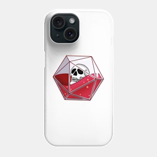 D20 Skull Phone Case