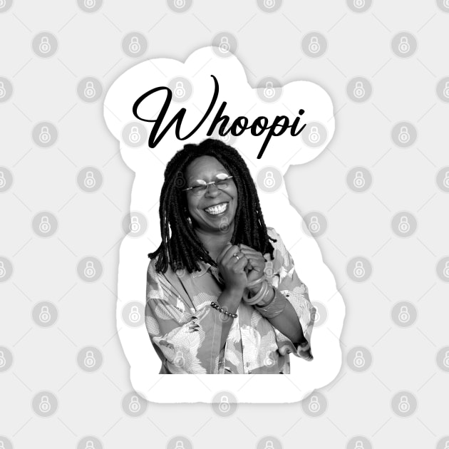 Whoopi Goldberg Magnet by Knockbackhaunt