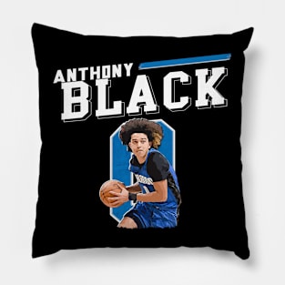 Anthony Black Pillow