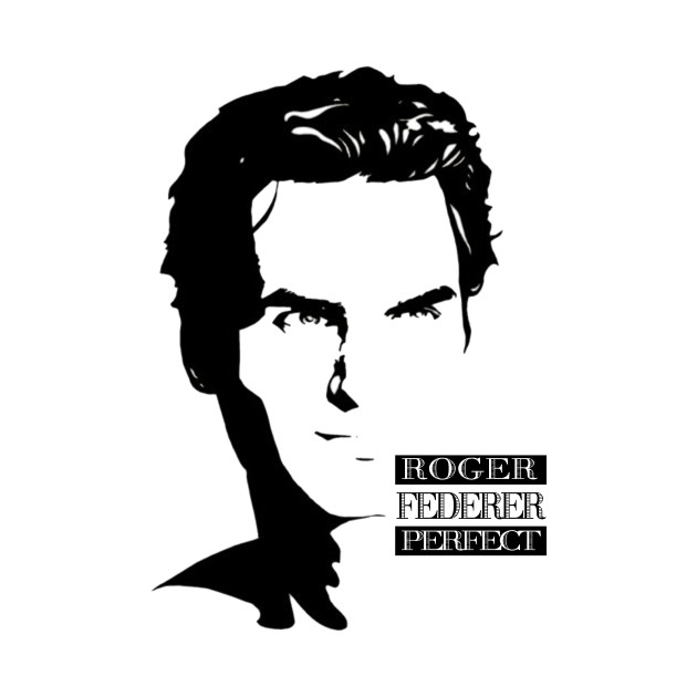 perfect roger federer - Federer Logo Roger - T-Shirt ...