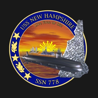 USS New Hampshire SSN 778 T-Shirt