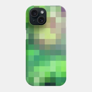 Mosaic of Summer Green Leafs Phone Case