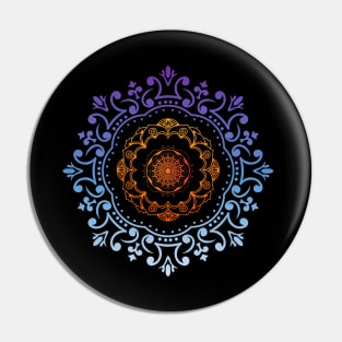 Mandala Indian Pin