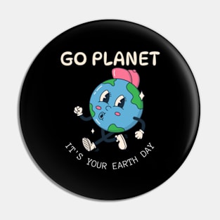 Funny earth day 2024  gift  Teacher april 22 Rainbow Pin