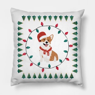 Westie Christmas Tree Dog Pillow