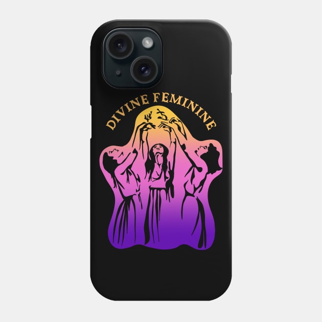 Divine Feminine Phone Case by Slightly Unhinged