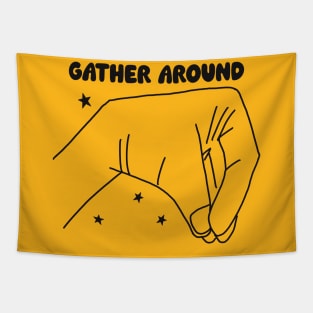 Close In Hand Symbol - Gather Around Tapestry