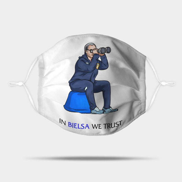 Leeds United In Bielsa We Trust Spygate Leeds United Mask Teepublic