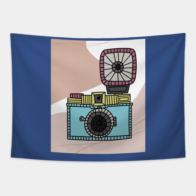 Camera Photography Nostalgia Timeless Tapestry by flofin