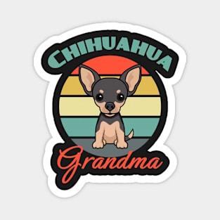 Chihuahua Grandma Dog puppy Lover Cute Magnet