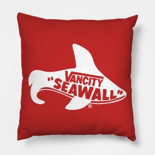 VANCITY SEAWALL white Pillow