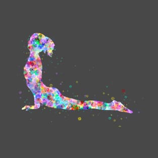 Yoga upward facing dog T-Shirt