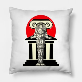 Diana of Ephesus the goddess Artemis Pillow