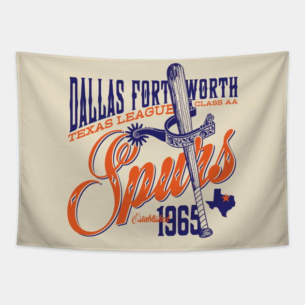 Dallas Spurs Texas Rangers City Connect Logo Vinyl Sticker 