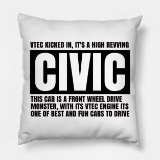 Vtec Pillow