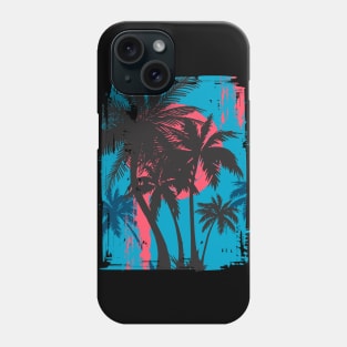 Colorful Beach Sunset Summer Design Phone Case