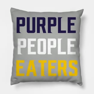 Purple People Eaters Pillow