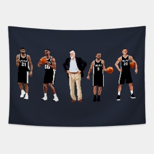 San Antonio Legends Tapestry