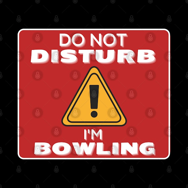 Do not disturb im bowling by JokenLove