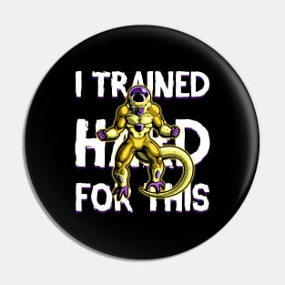 Anime Inspired Alien Warrior Gym Workout Training Meme Pin