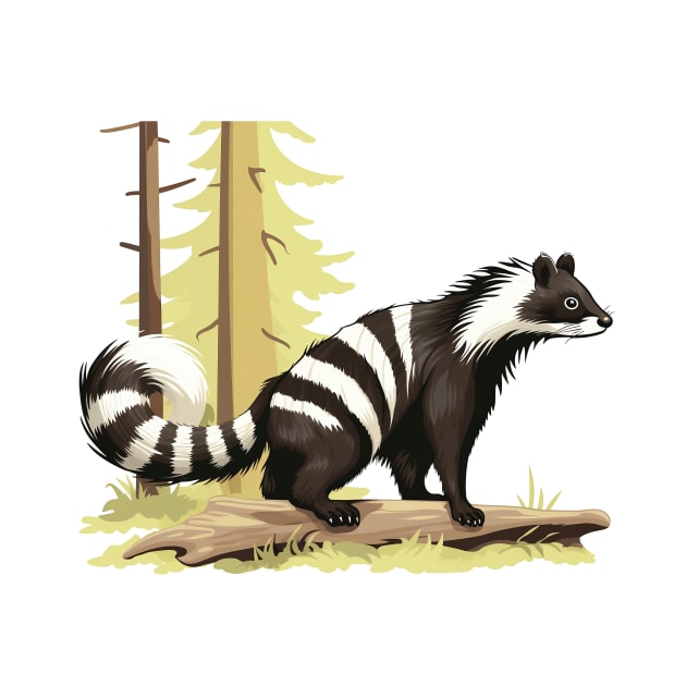 Skunk by zooleisurelife