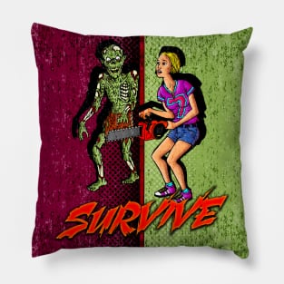 Zombie Survival Pillow