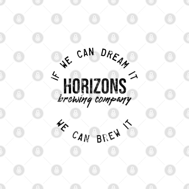 Horizons Brewing Company Vintage/Worn/Distressed by FandomTrading