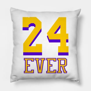 24 Ever LA Memorial Basketball Legend Design Pillow