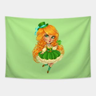 St. Patrick Chibi Tapestry