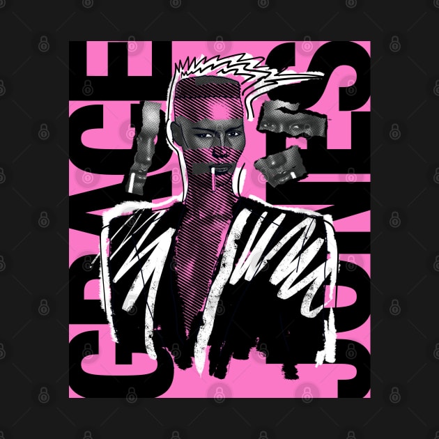 MISS GRACE JONES 80S RETRO STYLE by DISCO DISCO MX