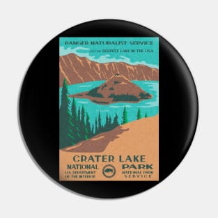 Crater Lake National Park WPA Pin