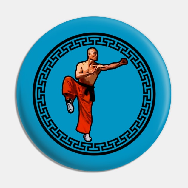 Kung Fu Monk Pin by Gamers Gear