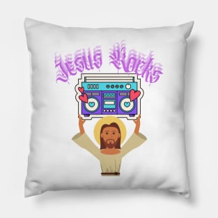 Jesus Rocks! Pillow