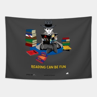 Little Ian- Reading CAN Be Fun Tapestry