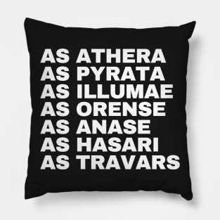 As Travars - A Darker Shade of Magic Pillow