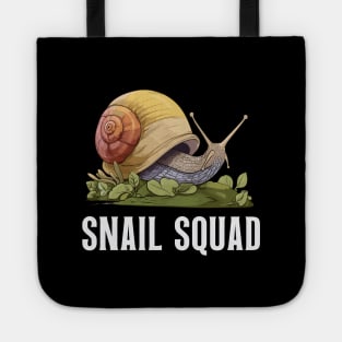 Snail Squad Tote