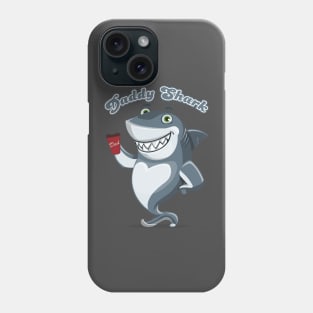 Daddy Shark Coffee Phone Case