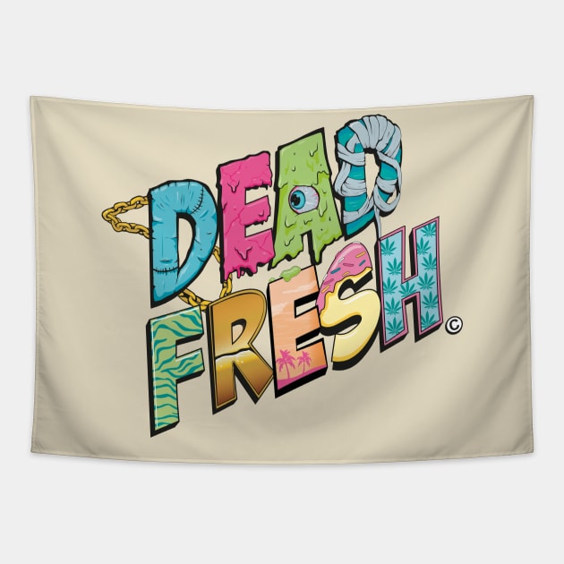 DEAD FRESH Tapestry by Deathstarrclub