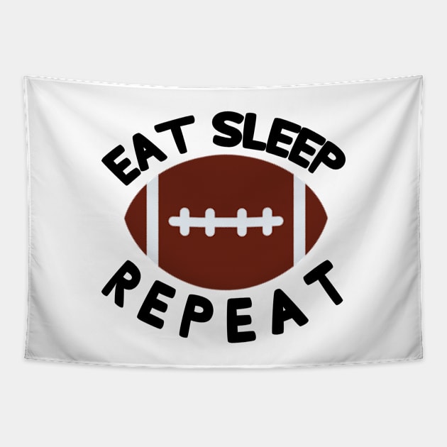 Football funny typo Tapestry by MICRO-X