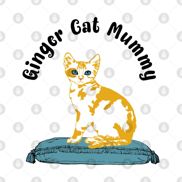 Ginger Cat Mummy by Miozoto_Design