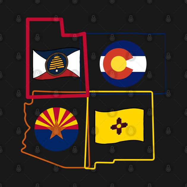 Four Corners, Arizona, Colorado, New Mexico, and Utah, traveler by Pattyld