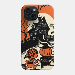 Spooky Season Retro Vintage Trick or Treat Halloween Phone Case