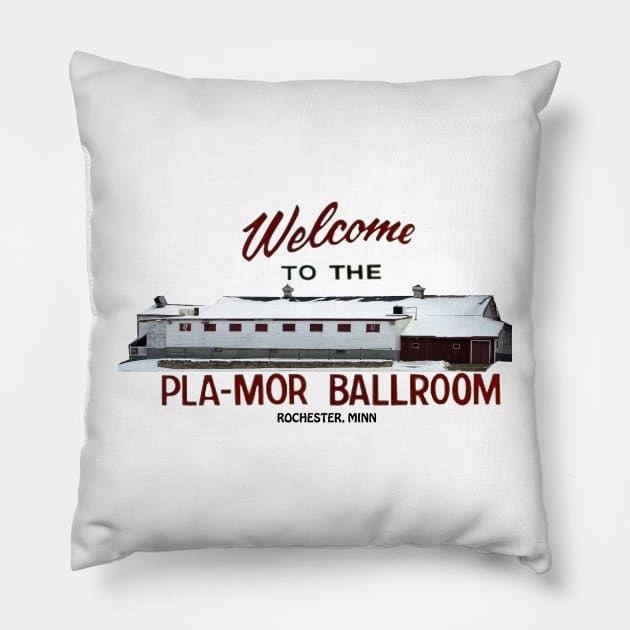 PLA-MOR VERSION 1 Pillow by Rochester Recordings