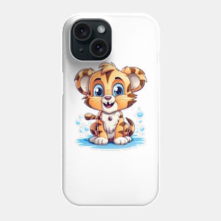 Adorable tiger cub Phone Case