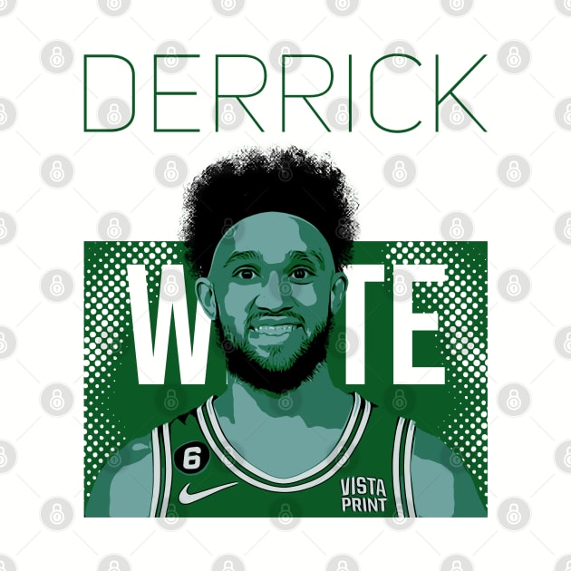 Derrick White | Basketball player by Aloenalone