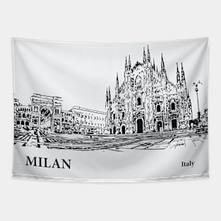 Milan - Italy Tapestry